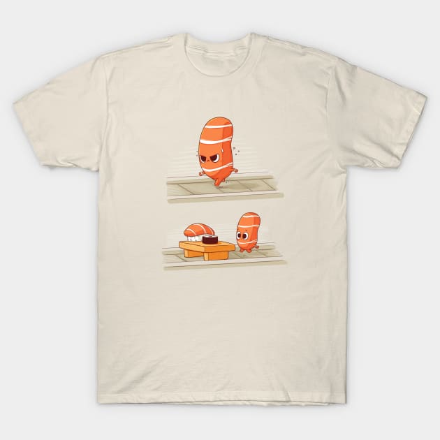 Sushi Cardio T-Shirt by Naolito